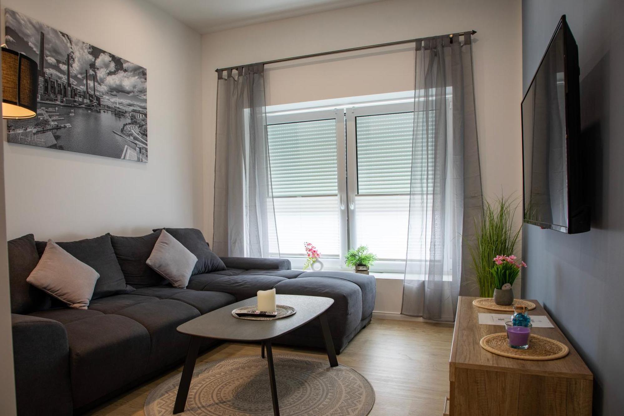 Hannibal - Design Apartment Lilie 2, Vw Naehe, Parkplatz, Kueche, Highspeed-Wlan, Fitness, Solarium Wolfsburgo Exterior foto